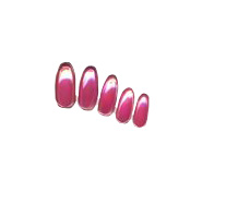 Kit de 15 faux ongles roses femme 