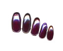 Kit de 15 faux ongles violet adulte 
