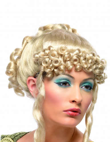 Perruque blonde de déesse grecque femme 