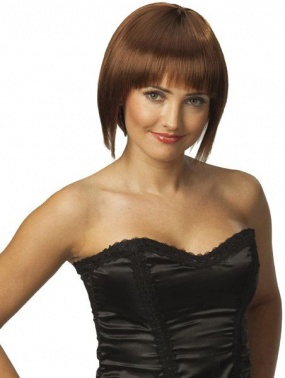 Perruque  coupe courte carrée  femme 