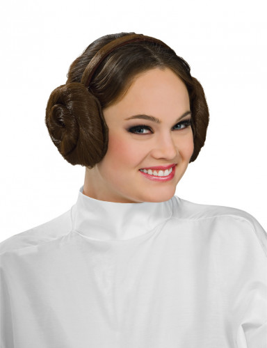 Coiffure princesse Leia Organa Star Wars™  femme 
