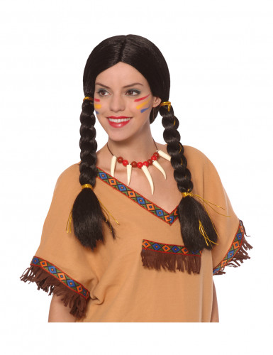 Perruque indienne femme 