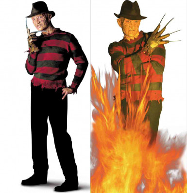 Pack de 2 décorations murales Freddy Krueger