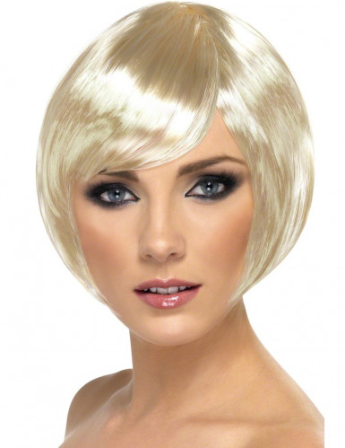 Perruque cabaret blonde femme