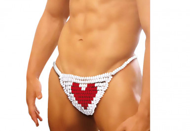 Slip bonbon d"amour homme 