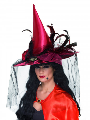 Chapeau Sorcière Luxe adulte Halloween