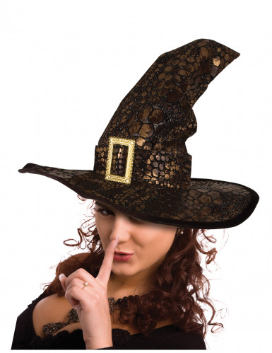 Chapeau sorcière serpent halloween adulte