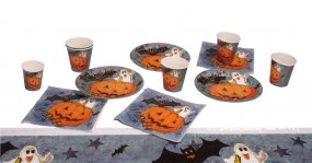 Kit table citrouille halloween