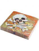 Serviettes T�te de Mort 