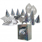 Kit cotillons 10 personnes argent