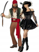D�guisement couple pirate 
