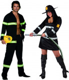 D�guisement couple pompiers