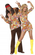 D�guisements couple hippies