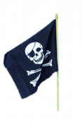 Drapeau t�te de mort pirate