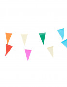 Guirlande fanions multicolores 10m�tres