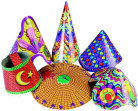 Lot de 10 chapeaux 