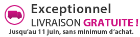 Exp&eacute;dition le jour m&ecirc;me. Satisfait ou Rembours&eacute;