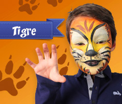 Maquillage Tigre