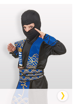 Déguisements ninjas