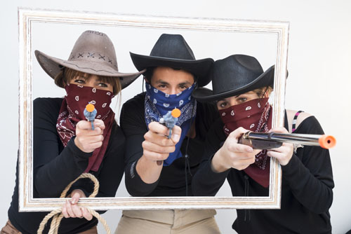 Photo Booth cowboy